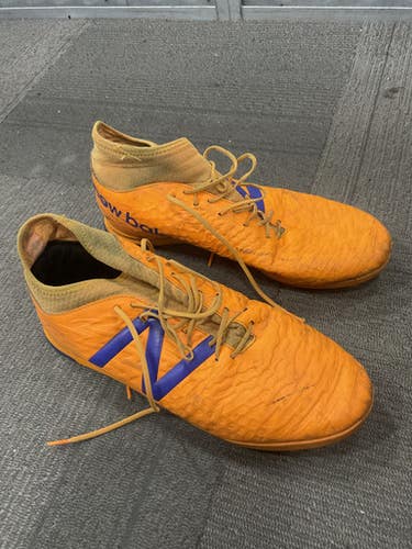 Used New Balance Soccer Turf Shoes Orange Senior 12 11614-s000229612