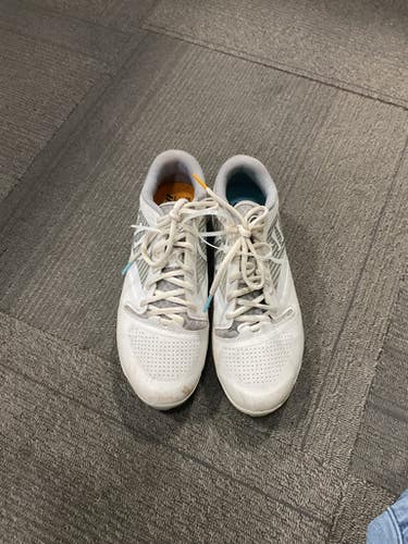 Used Warrior Gospel Lax Cleats Mens White Senior 8.5 11614-s000229749