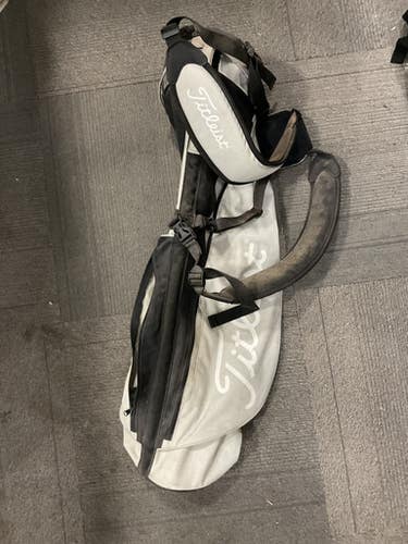 Used Titleist Sunday Bag Mens Stand Bag Grey 11614-s000231577
