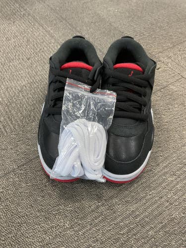 Used Jordan Air Jordan 4 Rm Basketball Shoes Y Black Junior 04 11614-s000233369