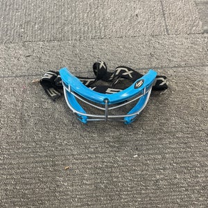 Used Stx 4 Sight Plus-s Lacrosse Facial Protect Royal Blue Junior 11614-s000236687