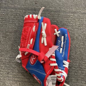 Used Rawlings Players Series Bb Sb Glove Rh Throw Red 9" 11614-s000237182