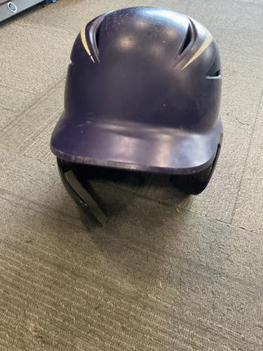 Used Easton Elite Batting Helmet W Face Guard Batting Helmet No Mask Purple Md 11614-s000237289