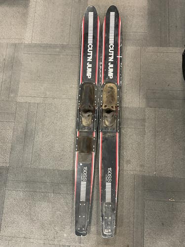 Used Elan E-FLEX6/EL10 BINDING Mens DH Ski/Binding Charcoal And Orange 168 cm 11605-S000218218