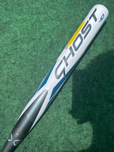 White 2023 Easton Ghost Composite Bat (-10) Composite 24 oz 34" (New)