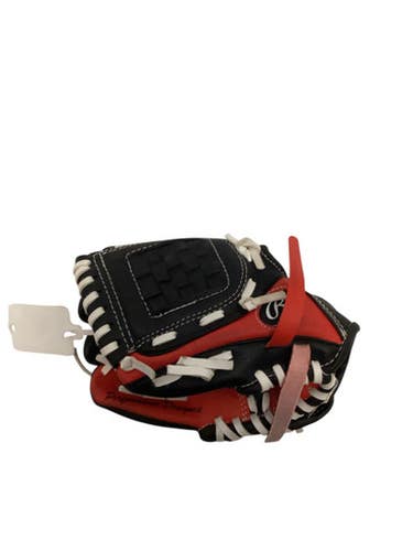 Used Rawlings Players Series Bb Sb Glove Lh Throw Black And Red 8" 11443-s000206041