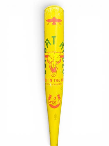 Used Combat Mfg "mess With The Bull" Spec-a1 Rodeo 32 29 -3 Bbcor Baseball Bat 11835-s000209064