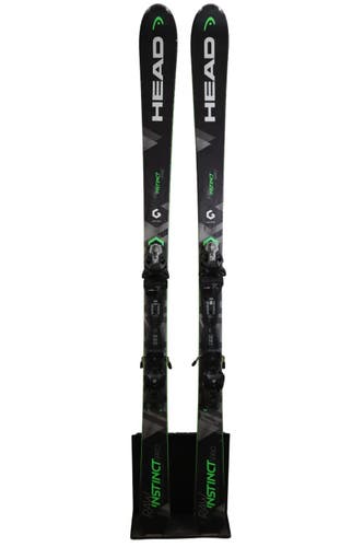 USED 2018 Head Raw Instinct Ti Pro 177cm Skis with Tyrolia MBS 12 Pro Bindings