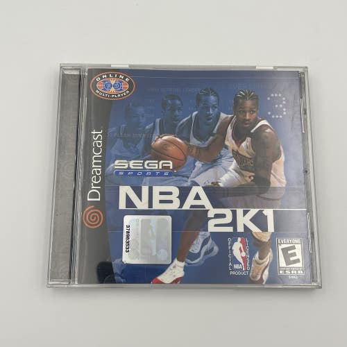 NBA 2K1, Sega Sports (Sega DreamCast) - Complete CIB - Tested MINT