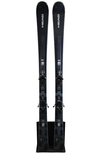 USED 2019 Head V-Shape V10 170cm Skis with Head PR 11 Bindings