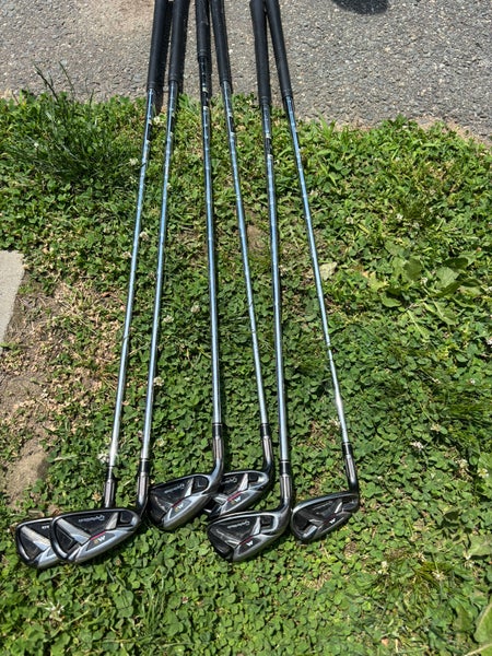 Men's 2016 TaylorMade 2016 M2 Left Hand Iron Set Regular Flex 6 Pieces (Used)