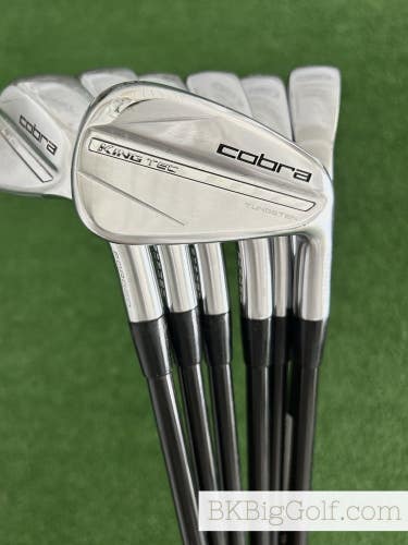 Cobra King Tec 25 Forged Iron Set 5-G / MMT 125 Extra Stiff Graphite +1.5