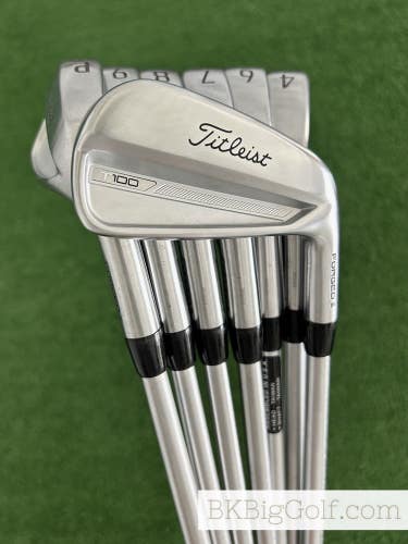 Titleist T100 23 Forged Iron Set 4-P / KBS Tour C-Taper Lite 110 Stiff