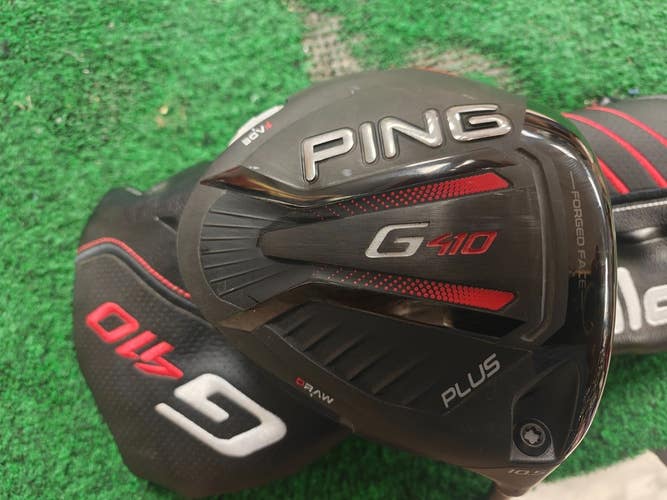 Ping G410 Plus 10.5 Degree Driver Stiff Flex Alta CB 55 w Headcover Tool NICE