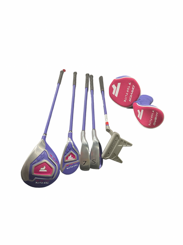 Used Top Flite Jr Girls Set Jr Package Set Rh Purple 5 Piece 11834-s000052050