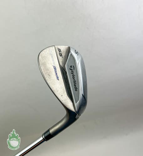 Right Handed TaylorMade SpeedBlade Sand Wedge 55* Wedge Flex Steel Golf Club