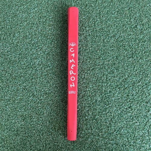 Titleist Scotty Cameron Studio Design Pistol Putter Grip Red/White Dancing