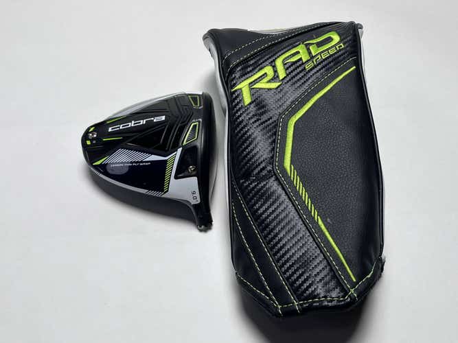 Cobra RAD Speed XB Driver 9* HEAD ONLY Mens RH HC