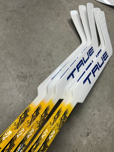 5 Pack 25.5” Paddle Senior True Catalyst 9x3 Goalie Stick Pro Stock