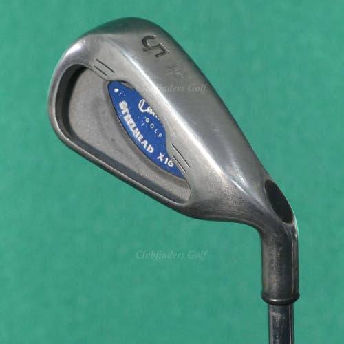 Callaway Steelhead X-16 Single 5 Iron Factory Constant Weight Steel Uniflex