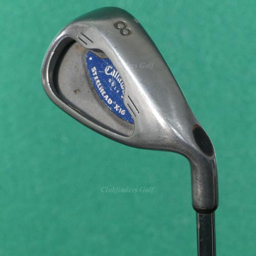 Callaway Steelhead X-16 Single 8 Iron True Temper Stepped Steel Uniflex