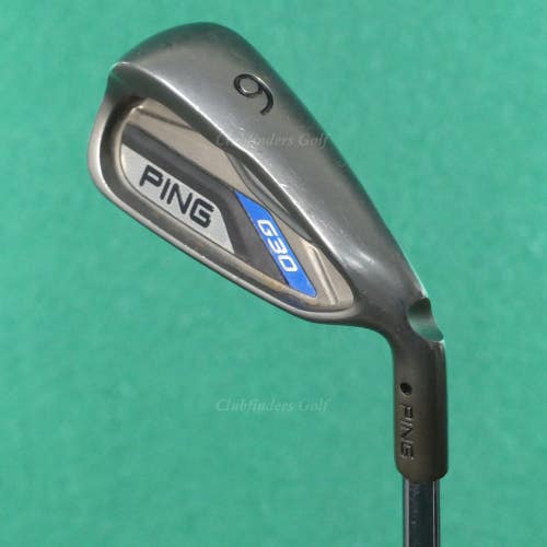 Ping G30 Black Dot Single 6 Iron Stepped Steel Stiff