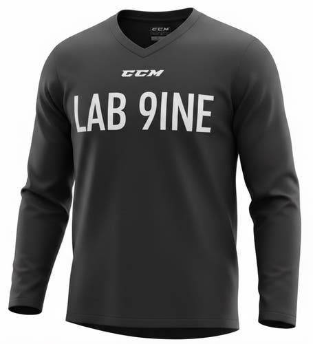 CCM Edge Lab 9ine Pro Stock Practice Jersey Black 7928