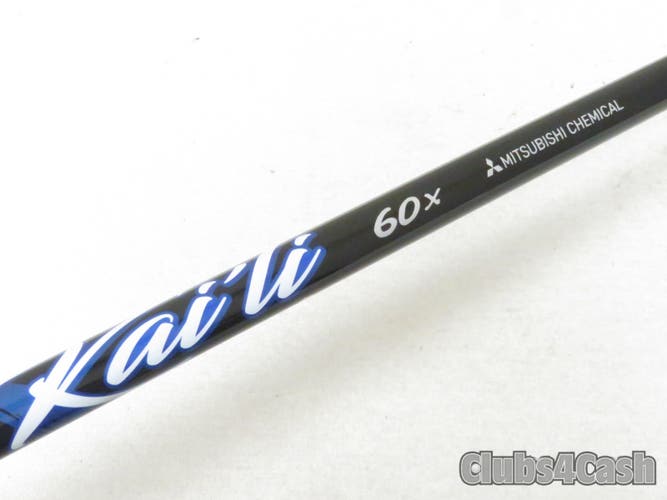 Mitsubishi Kai'li Blue 60 X-Flex Driver Shaft +Taylormade Qi10 Qi35 Qi4 Adapter
