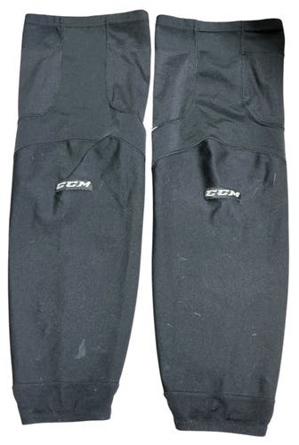 CCM Edge Pro Stock Hockey Socks Black Cut Resistant 7930