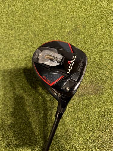 TaylorMade Stealth 2 Plus 3 15* Fairway Wood, Riptide Stiff Flex, RH