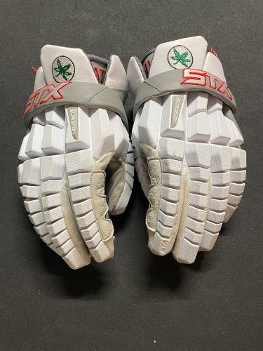 Ohio State team issued STX Surgeon RZR2 Lacrosse Gloves (New)