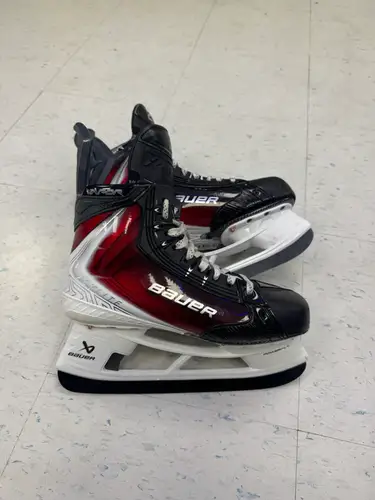 Bauer Vapor Flylite 7.5 Fit 3 Custom Skates Red 272mm Fly-TI Steel