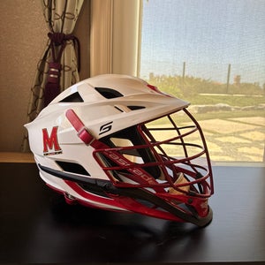 Maryland Terps White Cascade S Helmet (New)