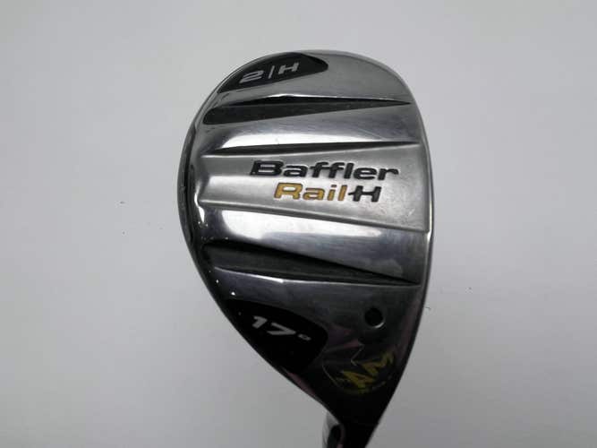 Cobra Baffler Rail H 2 Hybrid 17* Fujikura Motore 65g Stiff Graphite Mens RH