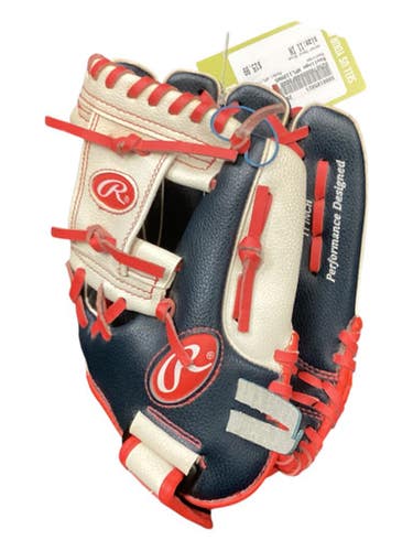 Used Rawlings Wpl110nws Bb Sb Glove Rh Throw Navy Blue 11" 11846-s000105921