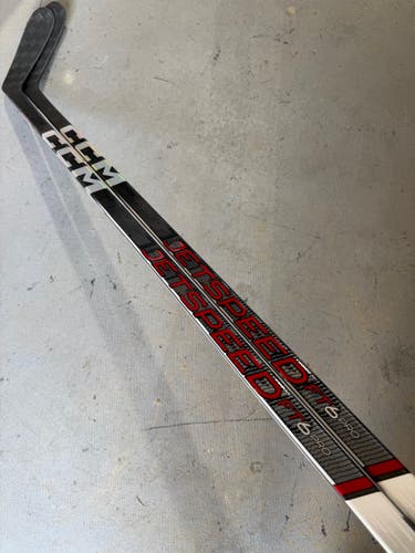 2 Pack CCM JETSPEED FT6 PRO Pro Stock Hockey Stick Grip P91T 75 Flex Right 2770
