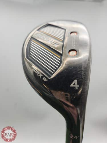 2020 CALLAWAY MAVRIK MAX 4 HYBRID 24* LADIES UST HELIUM BLACK 50I  FAIR
