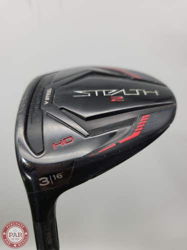 LEFTY TAYLORMADE STEALTH 2 HD 3 WOOD 16* SENIOR FUJI SPEEDER NX 50 GOOD