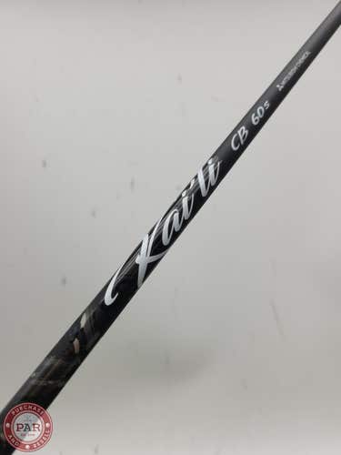 NEW/UNCUT MITSUBISHI KAI'LI DARK WAVES WHITE DRIVER SHAFT STIFF 65G .335 TIP 46"