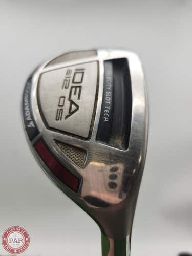 2011 ADAMS IDEA A12 OS 4 HYBRID REG GRAFALLOY PROLAUNCH BLUE 60 +HC GOOD