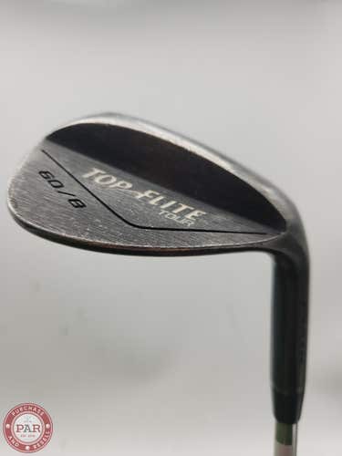 TOP FLITE TOUR STAINLESS WEDGE 60*/8 REG STOCK STEEL 36.25" GOOD