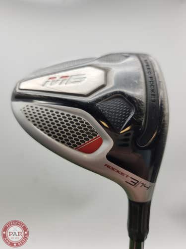 Right Handed Taylormade M6 ROCKET 3 wood 14* with Head Cover