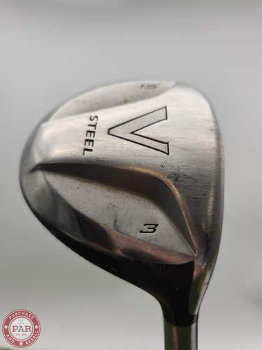 2001 TAYLORMADE V STEEL 3 WOOD 15* REG MAS2 ULTRALITE FAIR