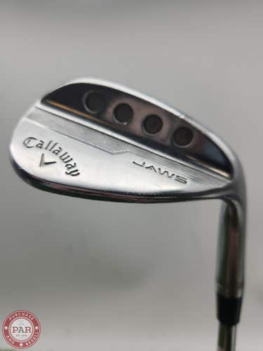 2019 CALLAWAY JAWS MD5 PLATINUM CHROME WEDGE 56*/10S STIFF STEEL 35" GOOD