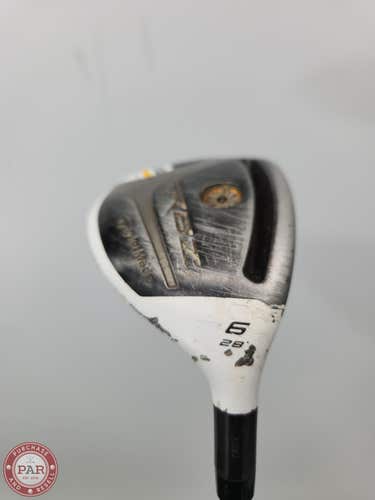 2014 TAYLORMADE RBZ STAGE 2 6 HYBRID 28* SENIOR TM ROCKETFUEL 65G FAIR