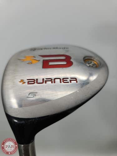 LEFTY 2008 TAYLORMADE BURNER 5 WOOD 18* REG TM REAX 49 POOR