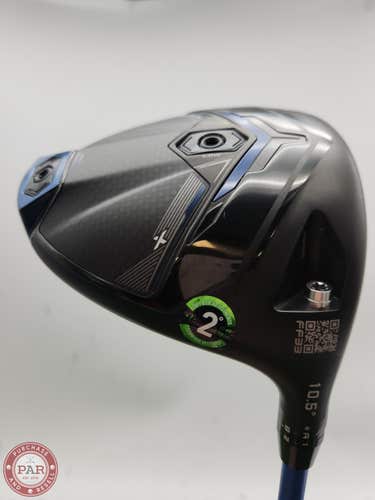 2025 COBRA DS ADAPT X DRIVER 10.5* XSTIFF PROJECTX DENALI FROST BLUE CB 60G +HC