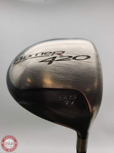 TAYLORMADE BURNER 420 TI DRIVER 9.5* STIFF TM MAX DISTANCE 60G GOOD