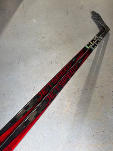 2 Pack CCM JETSPEED FT7 PRO Pro Stock Hockey Stick Grip P90 90 Flex Left 2781