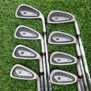 2007 WILSON STAFF CI-6 IRON SET 3-PW REG TT TAPER TECH-CL R FAIR